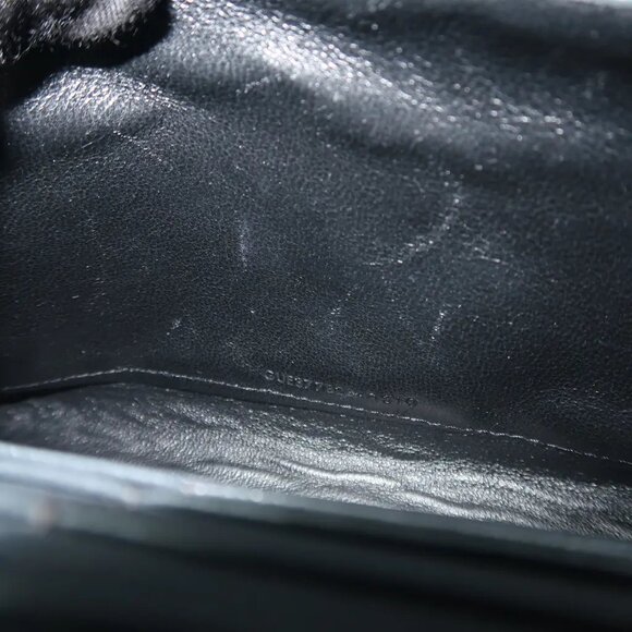 SAINT LAURENT Envelope Grey Leather Shoulder Bag 1108-011625 - Picture 11 of 12